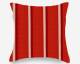 Red Stripes lining Cotton Pillow covers for sofa